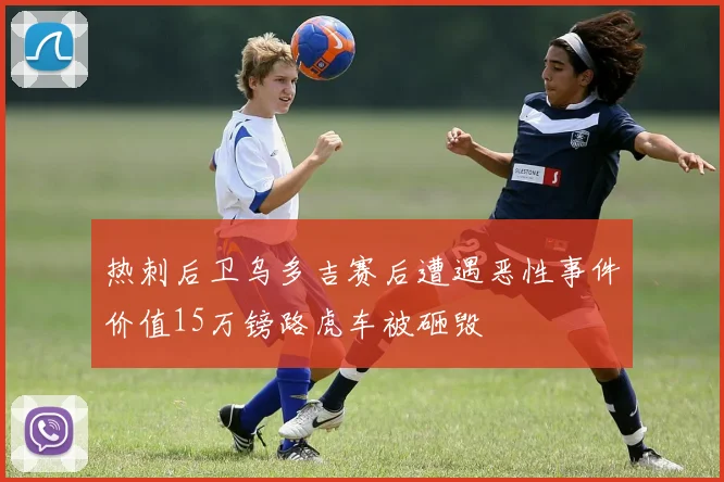 热刺后卫乌多吉赛后遭遇恶性事件价值15万镑路虎车被砸毁